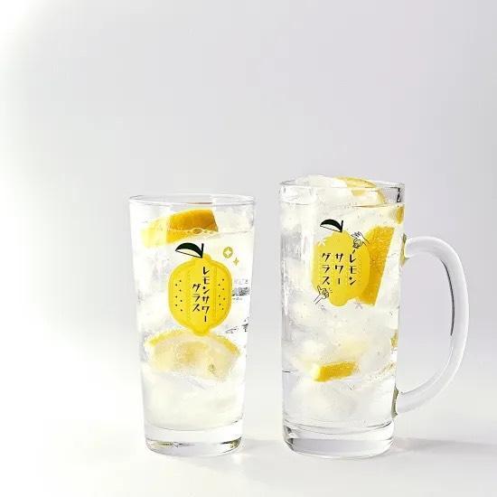 東洋佐佐木 檸檬沙瓦調酒刻度玻璃杯 