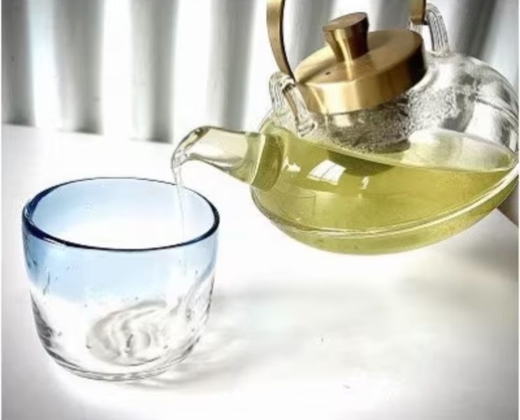 Hirota glass廣田硝子 丸形透明玻璃茶壺 