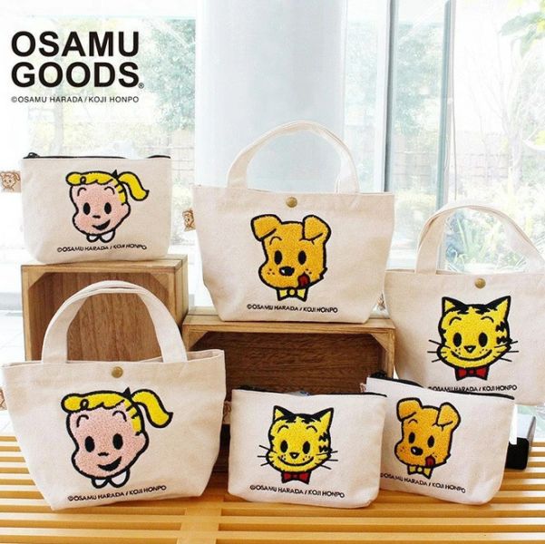 siffler x Osamu goods 刺繡帆布系列 