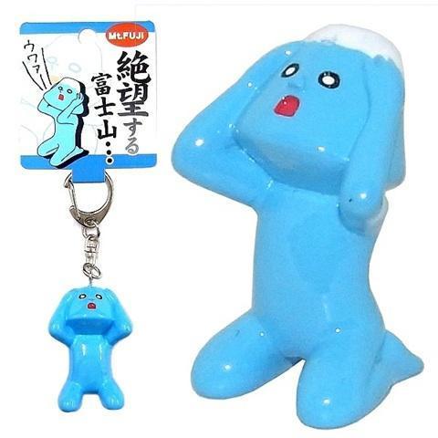 kawachi 絕望富士山抱頭筋肉桑跪著吊飾 