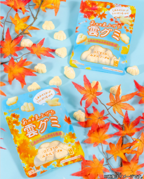 **預購** Kanro Marosh雲朵橘子汽水棉花糖軟糖 