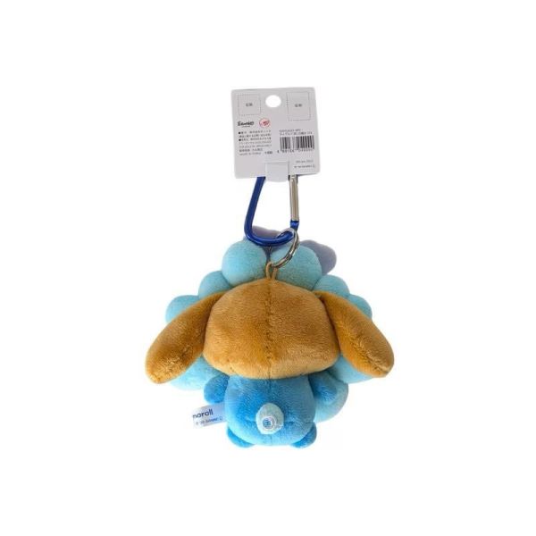 sanrio x 萬博脈脈曬黑登山扣玩偶吊飾 