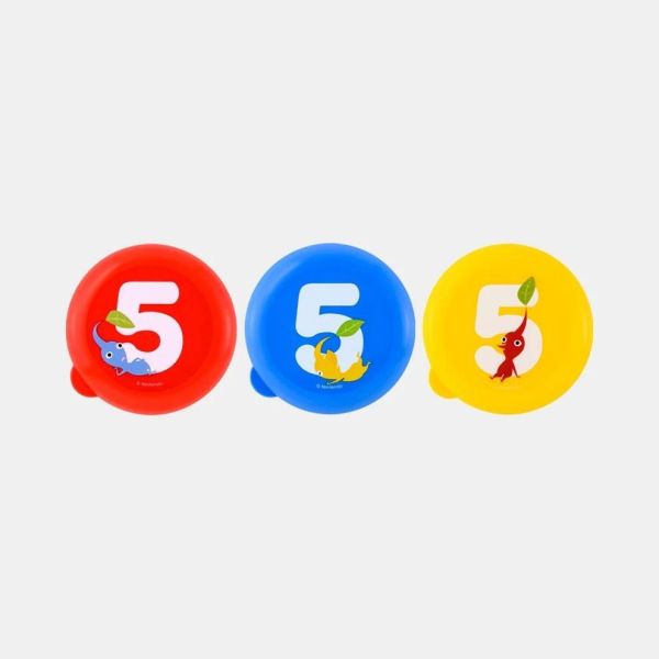 Nintendo 皮克敏圓形收納盒3入 