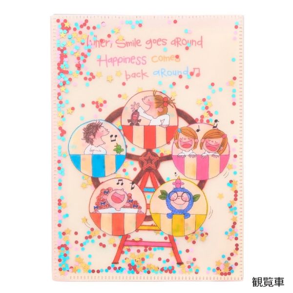 Greeting Life COCO雙面6層A5資料夾 