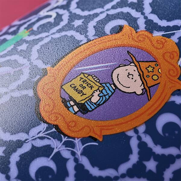 Peanuts史努比萬聖節鏡框綜合點心桶 