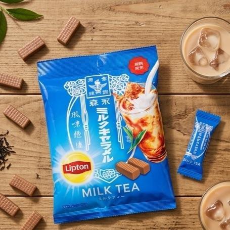 **預購**森永×立頓 聯名奶茶牛奶糖 