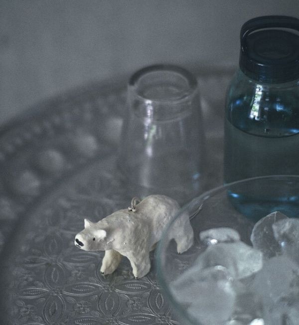 手工紙漿動物小擺飾 