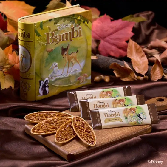 **預購** patisserie annive小鹿斑比香脆佛羅倫斯餅乾鐵盒12入 