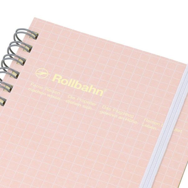 Rollbahn 方格線圈迷你筆記本M 