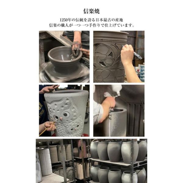 信樂燒 法鬥造型陶瓷擺設 