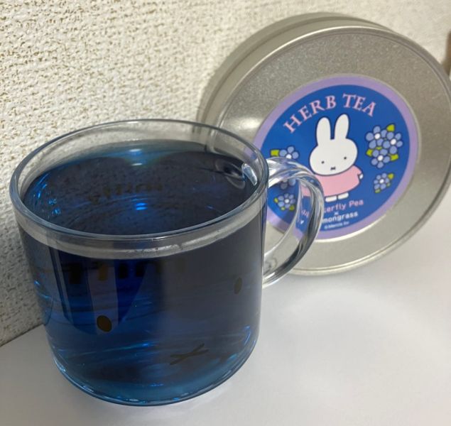 米菲蝶豆花檸檬草茶包圓罐10入 