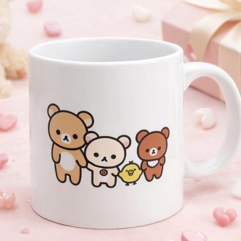 San-x 拉拉熊家族馬克杯 