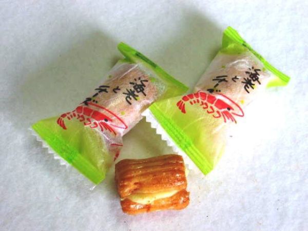 井崎商店 鮮蝦起司米果夾心小點44g 