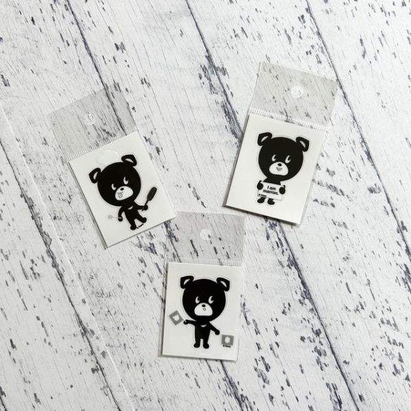 MDY LLC 黑熊防水貼紙 