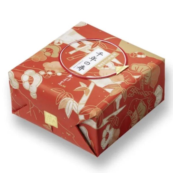 小倉山莊 千年之壽山春秋鐵盒 16袋入 