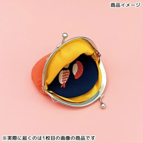Decole 刺繡棉布口金包 
