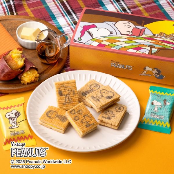 **預購** Sugar Butter Tree x 史努比砂糖奶油樹夾心餅禮盒(原味&蜂蜜紅薯) 