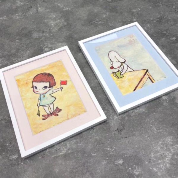奈良美智 yoshitomo nara 海報含框 