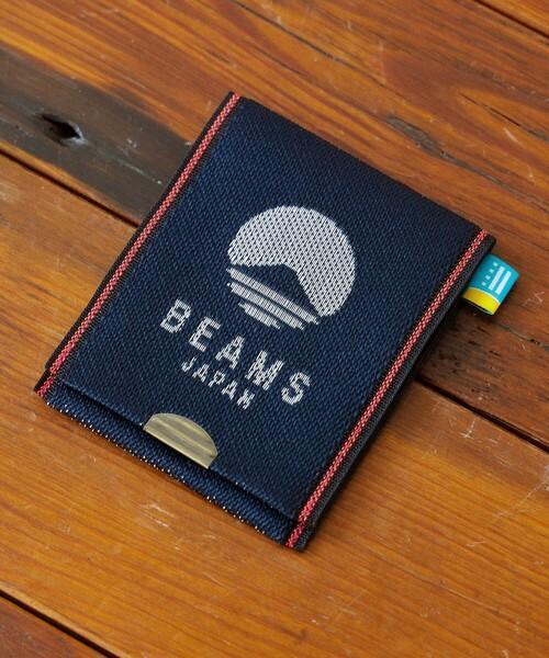 BEAMS×高田織物 榻榻米邊布卡夾零錢包 