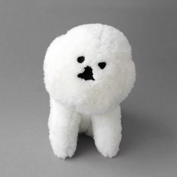 mambo & bb 比熊犬毛絨玩偶 