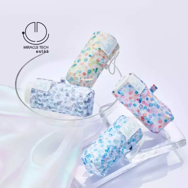 estaa 彩色圓點晴雨專用摺疊傘 