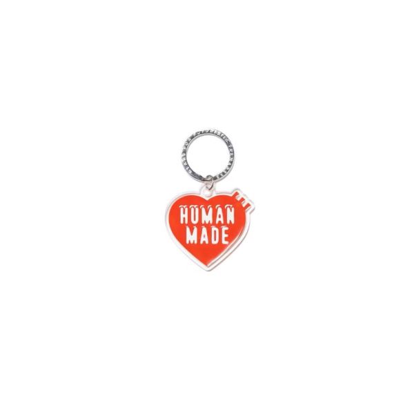 Human Made 愛心壓克力鑰匙圈 