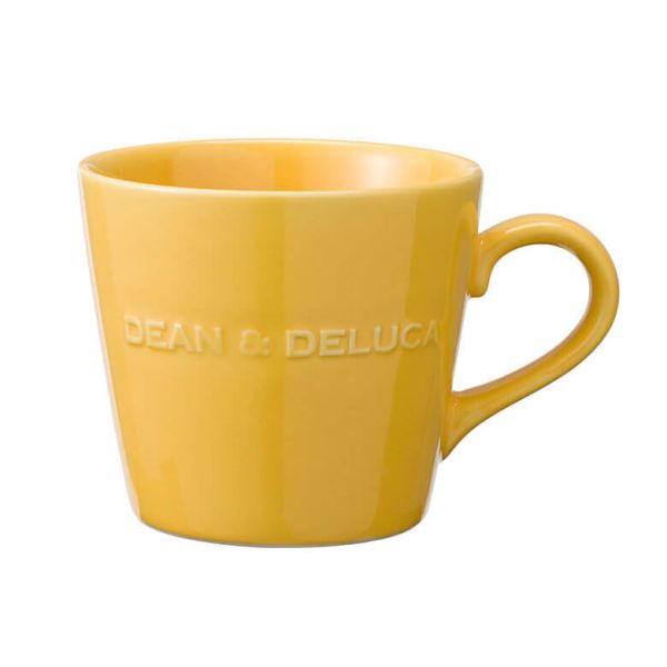 DEAN&DELUCA 浮雕廣口馬克杯 