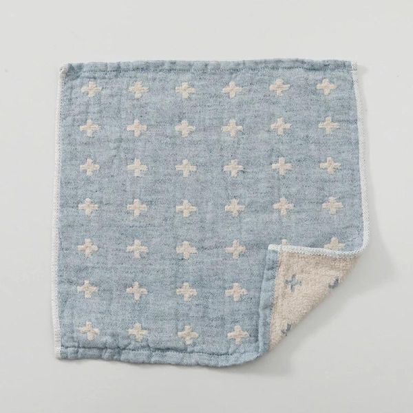 kontex 十字刺繡棉麻手帕(小)26x26 