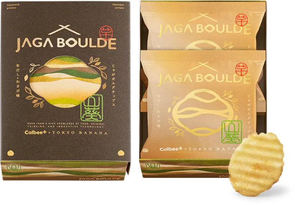 Calbee x Tokyo Banana 洋芋片禮盒4袋 