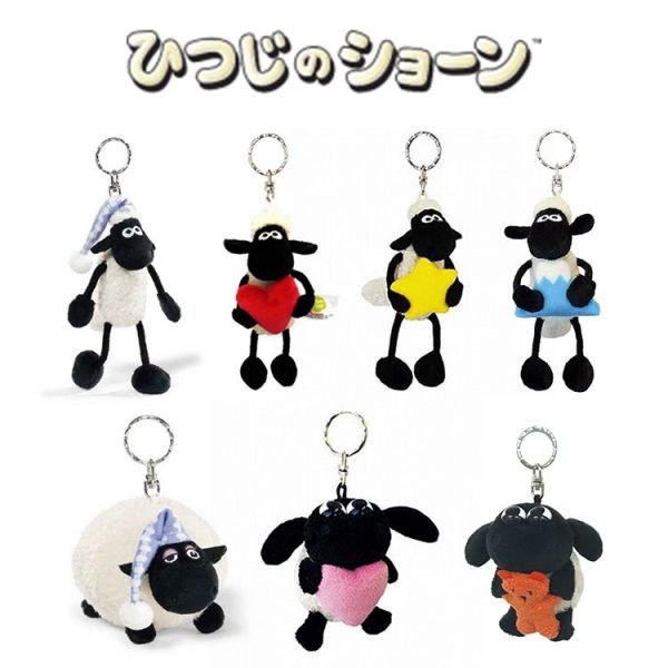 ShaunVillage 笑笑羊玩偶吊飾10cm 