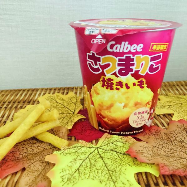 Calbee 季節限定 烤番薯脆條杯裝 