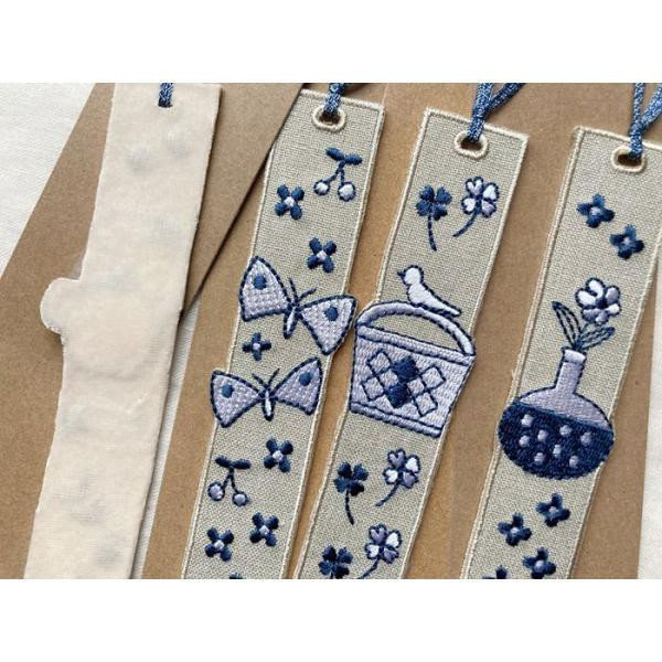 toconuts 刺繡長形書籤 