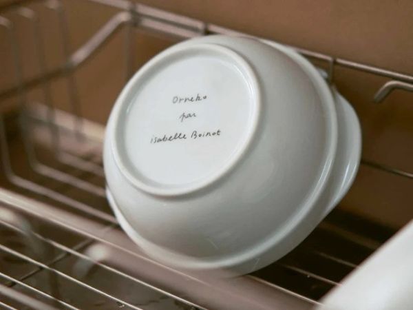 isabelle boinot × orneko貓咪陶瓷手柄深型圓碗 