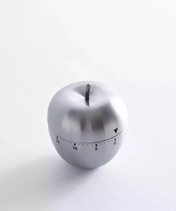 蘋果造型不鏽鋼廚房計時器(60分) 