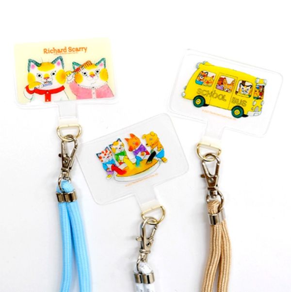 Richard Scarry's BUSY WORLD手機掛繩 