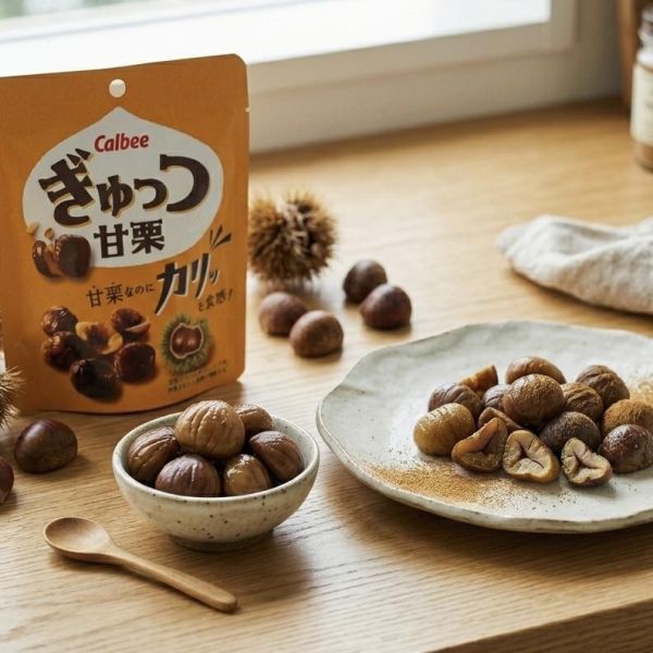 Calbee 酥脆甘栗 