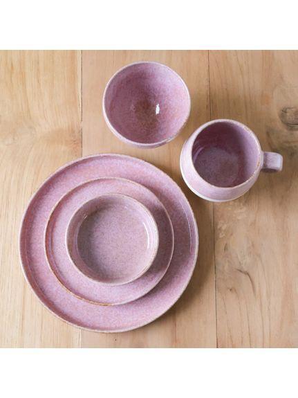 Madu 釉彩素色粉燒製圓盤 