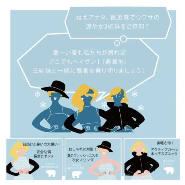 COOL HAVEN 防曬臂套附冰涼收納袋 