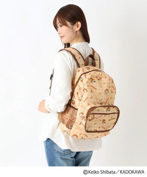 麵包小偷可折疊旅行後背包 