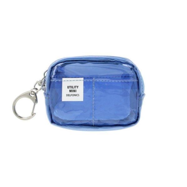 DELFONICS 透明迷你收納包吊飾 