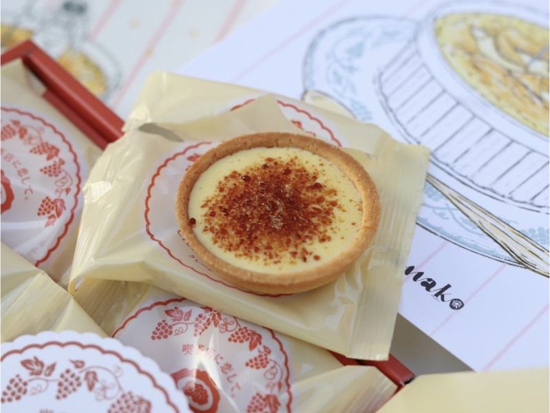 **預購**戀上喫茶店 鮮奶油烤布蕾塔4入 