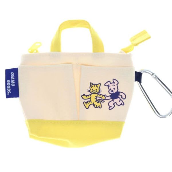 osamu goods 手提包造型登山扣收納包 