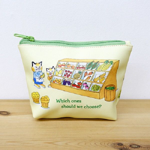 Richard Scarry's BUSY WORLD 皮革舟形收納包 