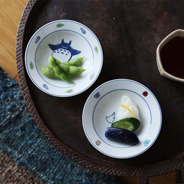 中川政七 有田燒龍貓陶瓷小圓盤 