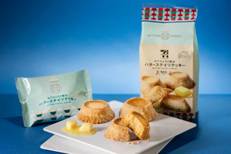 711 butter state's奶油酥餅3袋入 