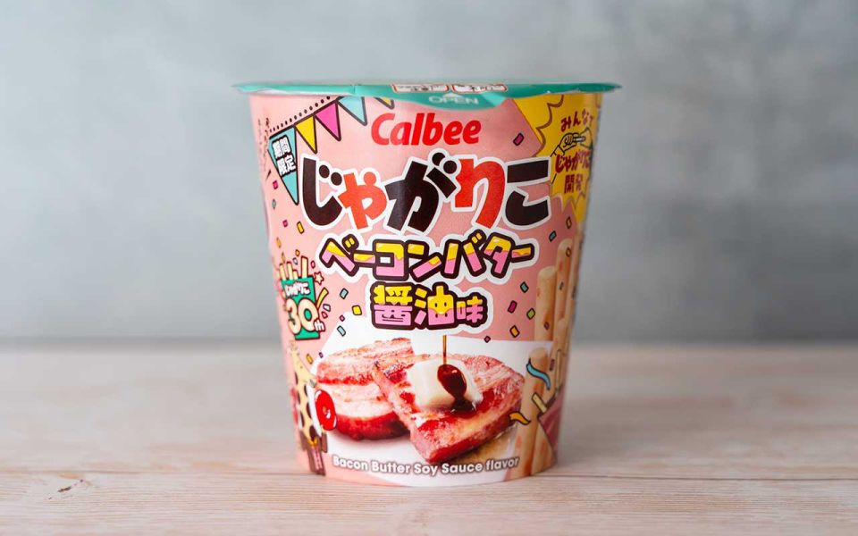 **預購** Calbee 奶油培根醬油味脆條杯裝  