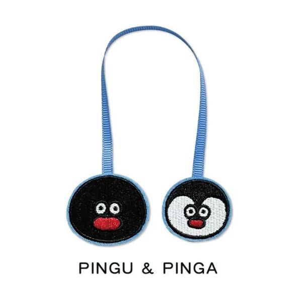 PINGUx松本Seiji 刺繡企鵝造型書籤 