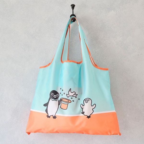 Suica 企鵝可折疊環保購物袋 