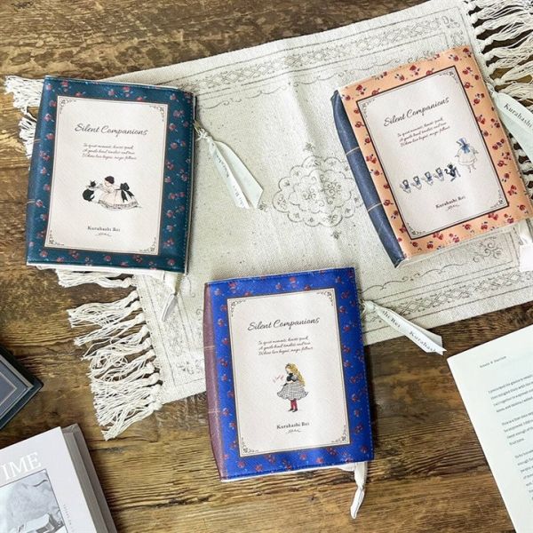 Kurahashi rei 書本造型皮革收納包 