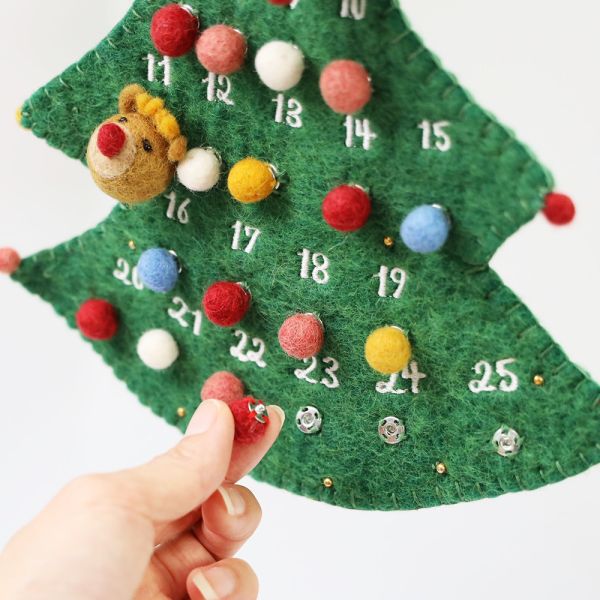 Mark's 手工羊毛氈聖誕倒數日曆 